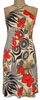 Short Flared Dress with High Front