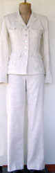 Slim Fit Jacket in Silky Linen Viscose