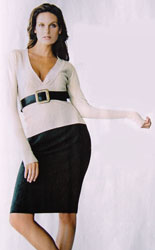 Olive Pencil Skirt - Elle June 2006