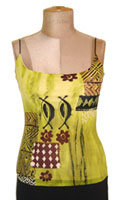 Lime African Motif
